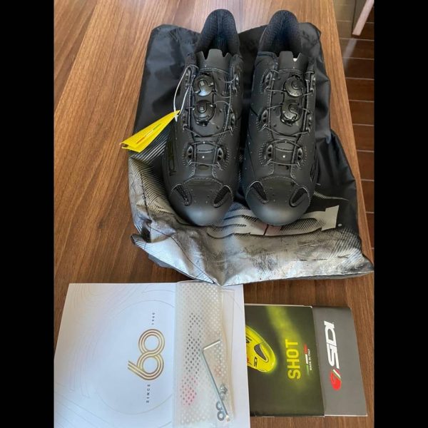Zapato Ruta Sidi Shot Vent Matte Black Talla 43.5 - Image 3