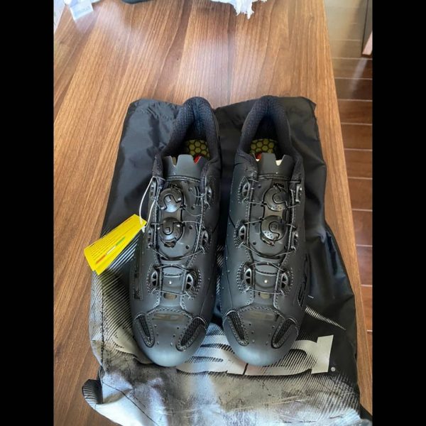 Zapato Ruta Sidi Shot Vent Matte Black Talla 43.5 - Image 2