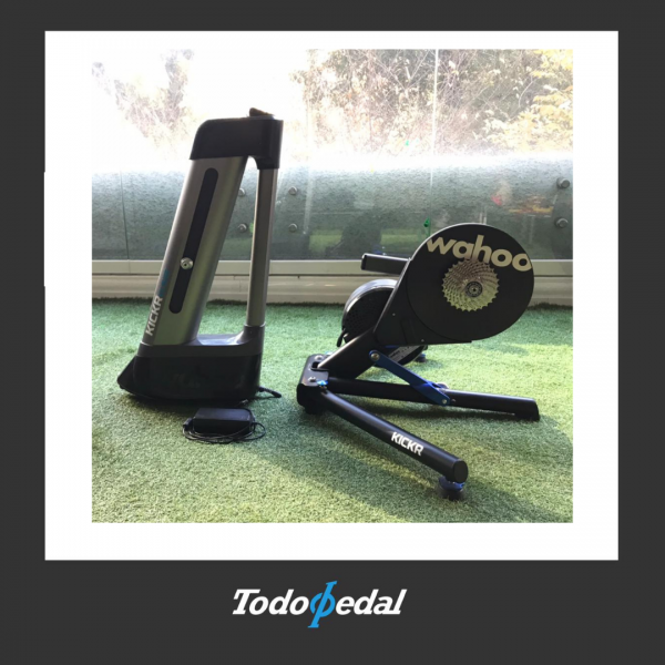 Rodillo Wahoo Kickr + Wahoo Kickr Climb