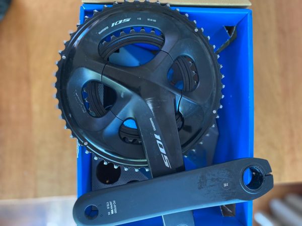 Volante + biela shimano 105 172.5 50-34t 11V - Image 2
