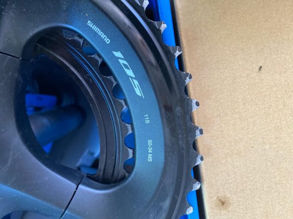 Volante + biela shimano 105 172.5 50-34t 11V - Image 3