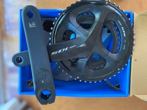 Volante + biela shimano 105 172.5 50-34t 11V - Image 5