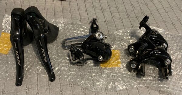 Groupset 105-Manillas-Desviador-Pata de cambio-Herraduras - Image 2