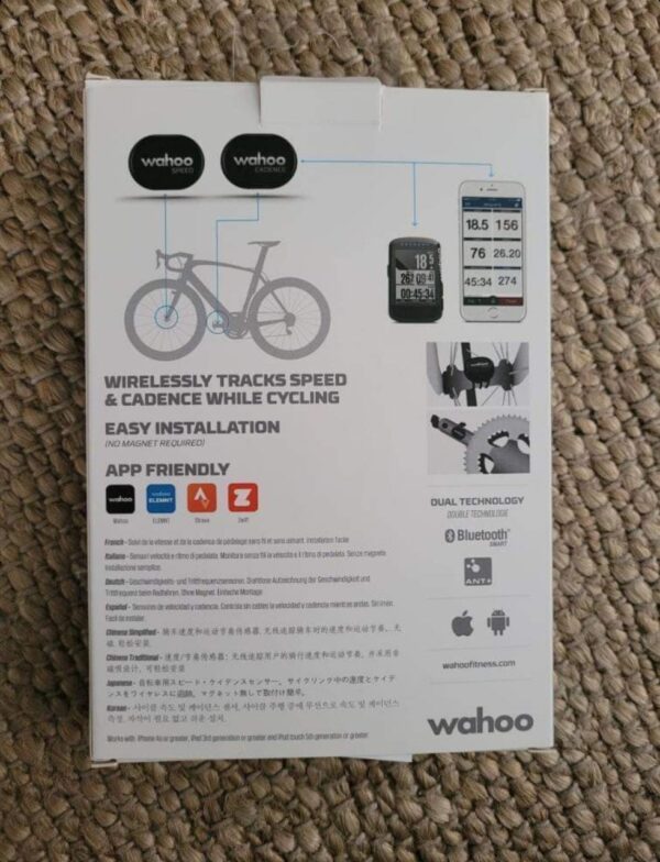 Sensor de velocidad y cadencia Wahoo - Image 3