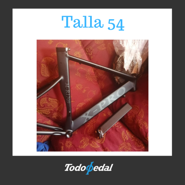 Cuadro cinelli x-pro talla 54 con tija aero