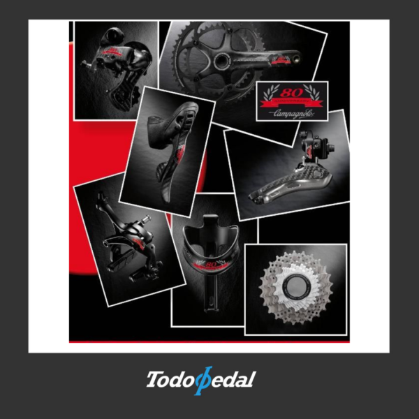Grupo completo campagnolo super record edicion aniversario 80.