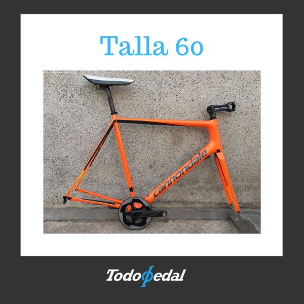 Cuadro Cannondale supersixevo ballistic Talla 60