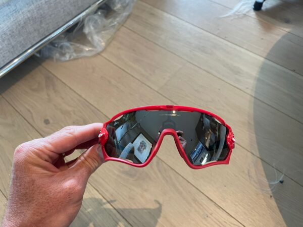 Lentes Oakley Jawbreaker Red Black - Image 4