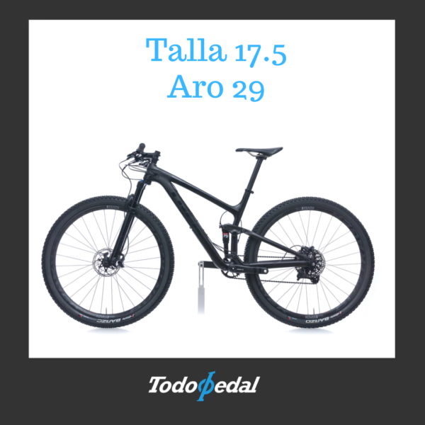 Trek Top Fuel 9.8 Talla 17.5