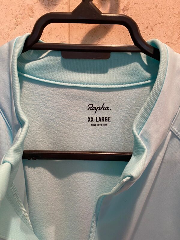 Chaqueta Rapha Long Sleve Core Jersey Celeste Talla XXL - Image 2