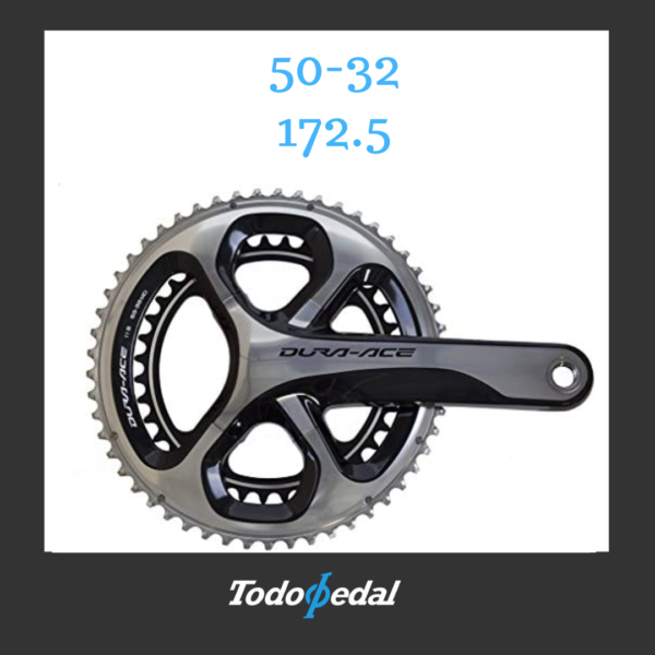 Volante Shimano Dura-Ace50/34 172.5mm