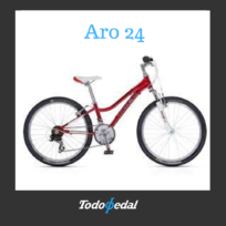 TREK MT 220 GIRL ROJO ARO 24